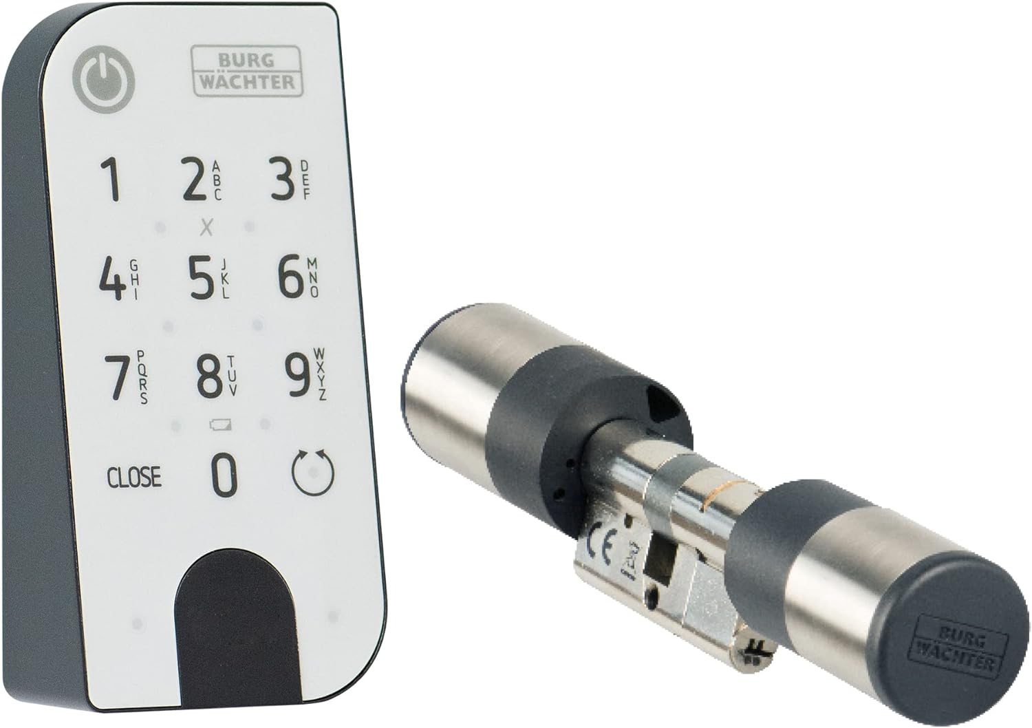 Burg Wächter secuEntry easy 7601 PIN Türschlosselektronik | Electronic Door Lock | Elektronisches Türschließsystem | Zustand: Neu