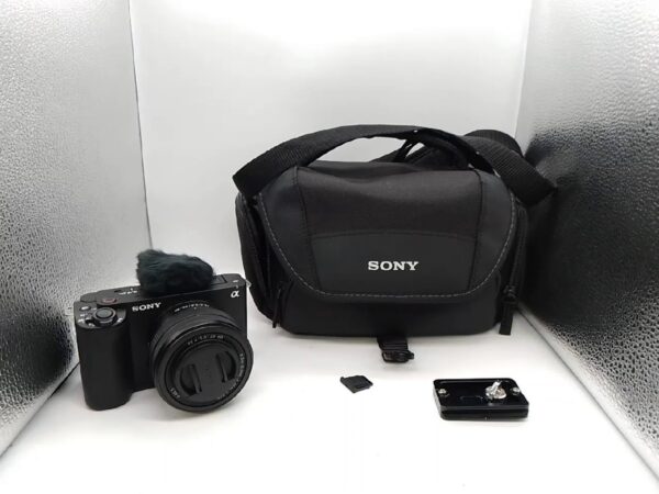 Sony Zv-e1 Mit Objektiv  FE 28-60mm | Tasche Schwarze | mit org. Rechnung vom 30.10.2023 | Zustand: Wie Neu – Bild 4