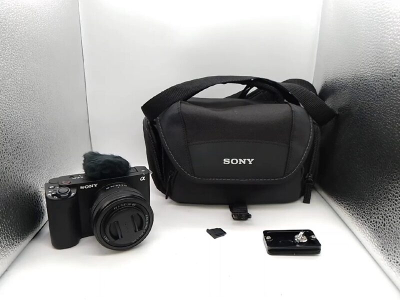 Sony Zv-e1 Mit Objektiv  FE 28-60mm | Tasche Schwarze | mit org. Rechnung vom 30.10.2023 | Zustand: Wie Neu – Bild 4