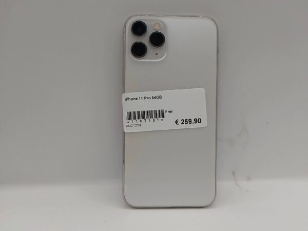 iPhone 11 Pro 64GB | Lautsprcher sind zu Leise ! | SimLock: Frei | Zustand: Gut | Farbe: weiss | Akku: 82% – Bild 3
