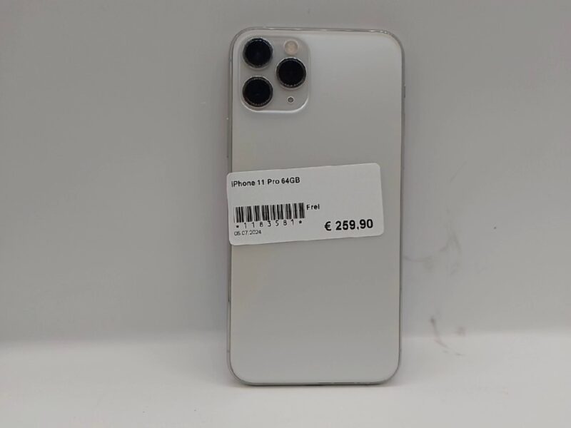 iPhone 11 Pro 64GB | Lautsprcher sind zu Leise ! | SimLock: Frei | Zustand: Gut | Farbe: weiss | Akku: 82% – Bild 3