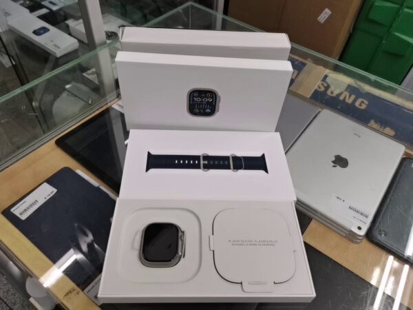 Apple Watch Ultra 2 mit Ocean Armband blau | mit Originalverpackung Garantie
Gültig bis: 12 November 2024 | Zustand: Wie Neu – Bild 2