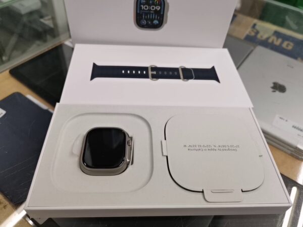 Apple Watch Ultra 2 mit Ocean Armband blau | mit Originalverpackung Garantie
Gültig bis: 12 November 2024 | Zustand: Wie Neu – Bild 3