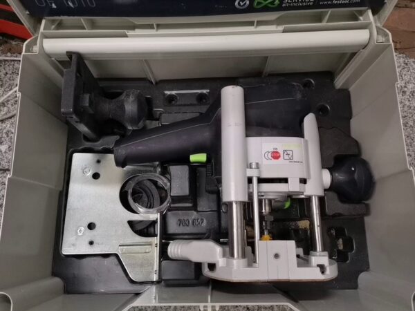 Festool Of 1010 Ebq Elektro-oberfräse | Koffer Silber Ohne Kabel | Zustand: Gut