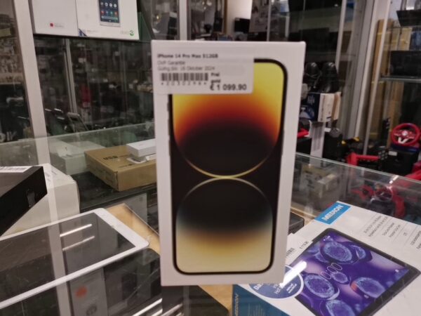 iPhone 14 Pro Max 512GB | mit Originalverpackung Garantie
Gültig bis: 16 Oktober 2024 | SimLock: Frei | Zustand: Wie Neu | Farbe: gold – Bild 3