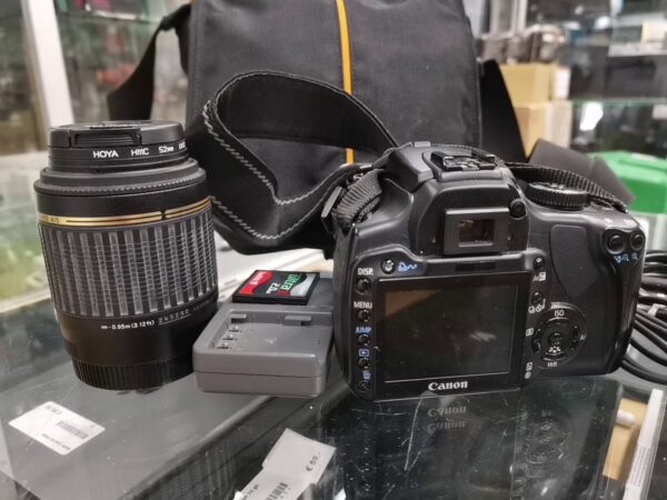 Canon Eos 400d Digital  | Mit Ladegerät und Objektiv | Zustand: Gut – Bild 3