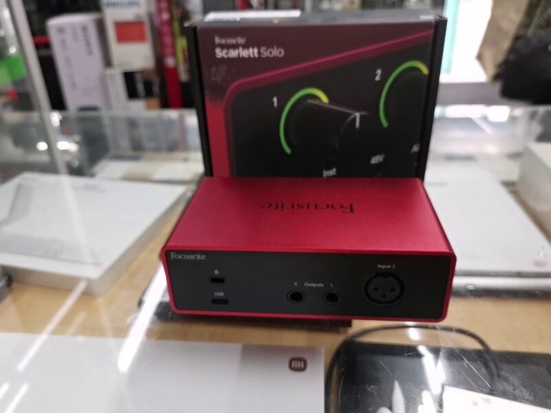 Focusirte Scarlett Solo 4 Th Gen | mit Originalverpackung  | Zustand: Sehr Gut – Bild 3