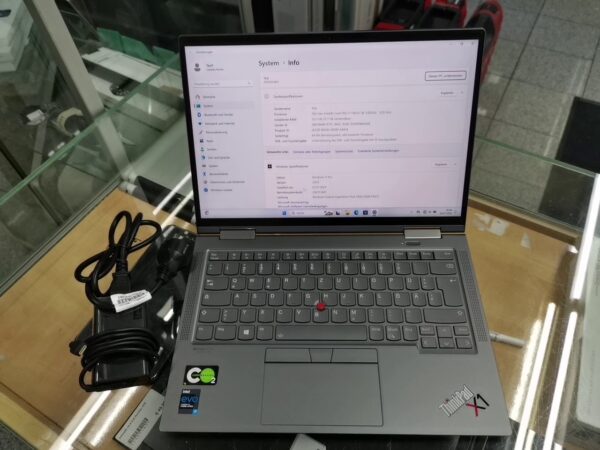 Lenovo Thinkpad X1 Yoga G6 17-1185g7 | 32 00 GB 512 GB SSD Windows 11 Pro  | Mit Ladegerät  | Touchscreen 6 Monate Garantie | Zustand: In Ordnung – Bild 2