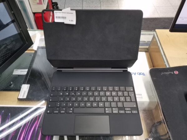 Apple Magic Keyboard, Keyboarddock Für Ipad Pro 12.9", Schwarz, De [2021 / 2022] | mit Originalverpackung  | Zustand: Sehr Gut – Bild 3