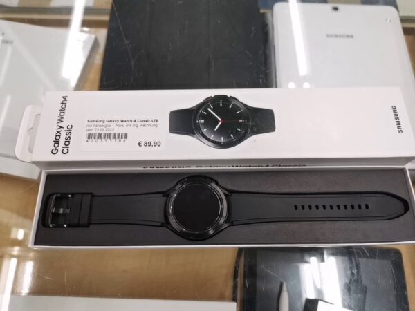 Samsung Galaxy Watch 4 Classic LTE 46mm |  mit Originalverpackung mit Panzerglas - Folie | mit org. Rechnung vom 23.05.2023 | Zustand: Sehr Gut – Bild 2