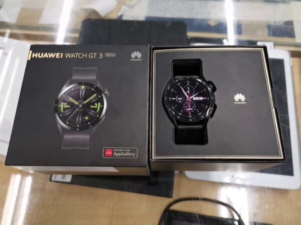 Huawei Watch Gt 3 46 Mm | mit Originalverpackung | Zustand: Sehr Gut – Bild 2