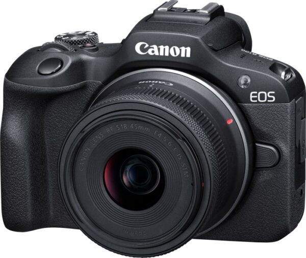 Canon Eos R100  | mit mit Ladegerät Mit Obiectiv 18-45 | Zustand: Sehr Gut