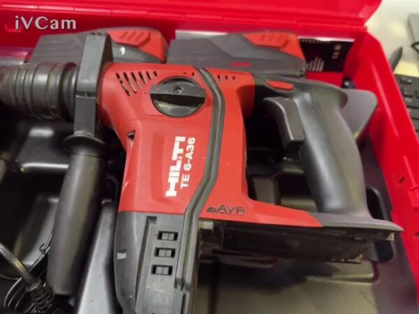 Hilti TE 6-A36 Akku-Bohrhämmer | Koffer | Mit Ladegerät  |2 x Akkus 3.0Ah | Zustand: Gut – Bild 4