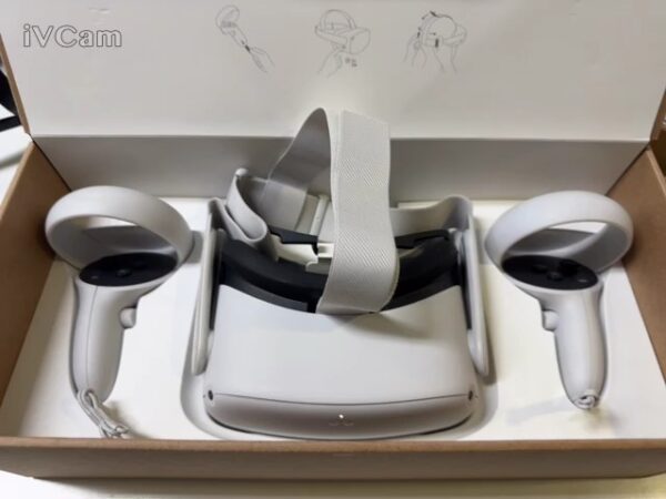 Oculus Meta Quest 2 128gb  | Mit verpackung  | Zustand: Wie Neu | Farbe: grau – Bild 3