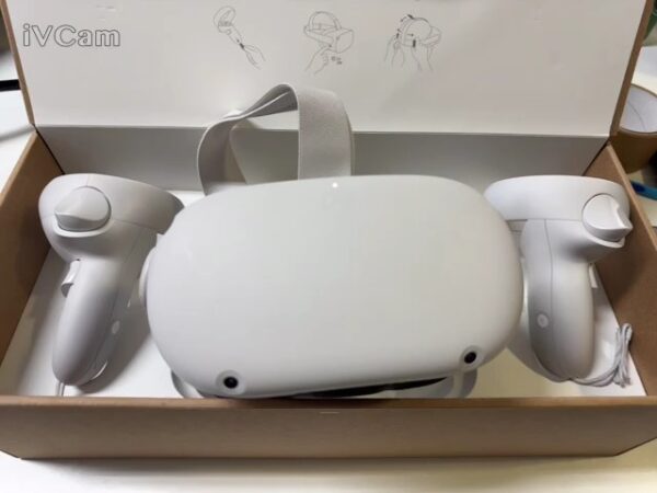Oculus Meta Quest 2 128gb  | Mit verpackung  | Zustand: Wie Neu | Farbe: grau – Bild 4