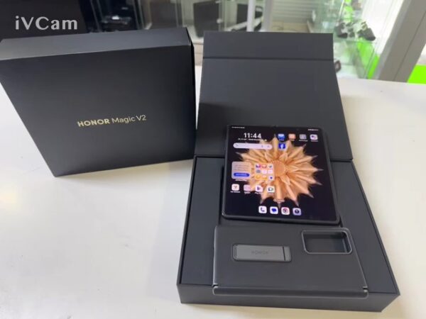 Honor Magic V2 512gb Black | Mit Verpackung  |  Hülle  |  Ladekabel  |  Rechnung von Magenta | SimLock: Frei | Zustand: Wie Neu | Farbe: schwarz – Bild 2