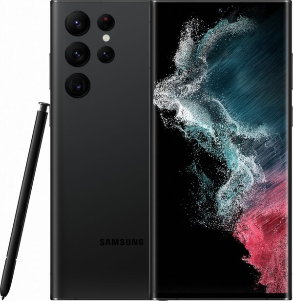 Samsung Galaxy S22 Ultra 256GB | Mit Verpackung  |  Hülle  |   | SimLock: Frei | Zustand: Gut | Farbe: schwarz – Bild 2