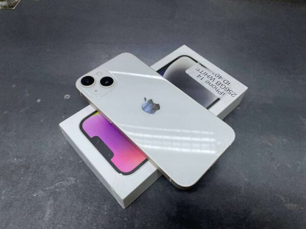 iPhone 14 256GB | mit Originalverpackung Batterie 100% Garantie
Gültig bis: 30 Juni 2024 | SimLock: Frei | Zustand: Wie Neu | Farbe: weiss – Bild 2