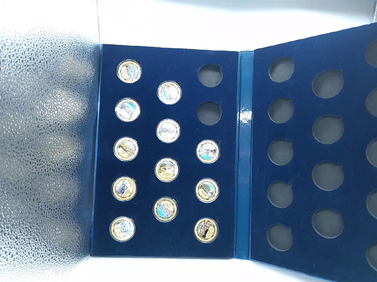 Münzen 12 St Capitals of European Union | mit Originalverpackung | Zustand: Sehr Gut