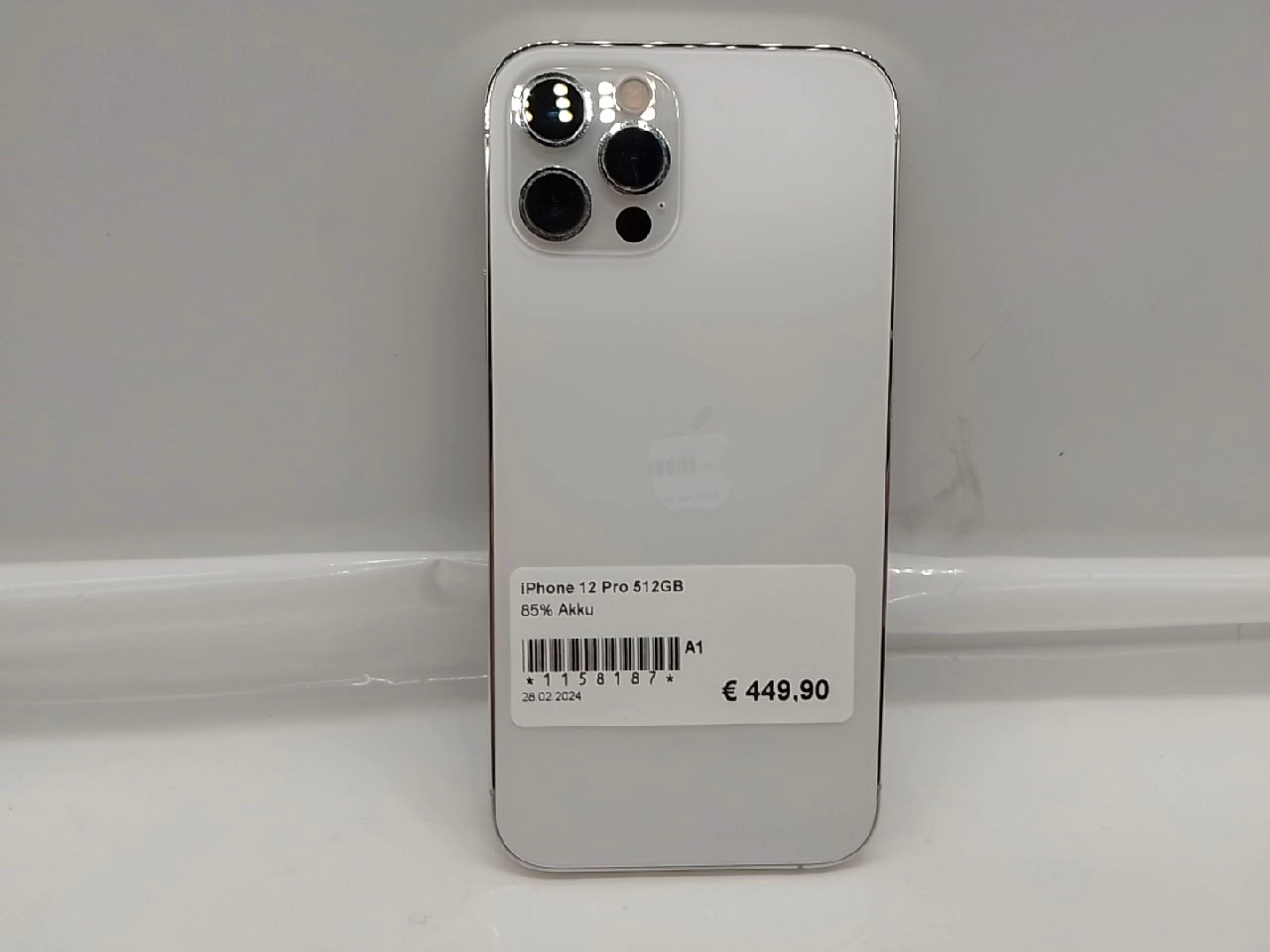 iPhone 12 Pro 512GB | 85% | SimLock: Frei | Zustand: Sehr Gut | Farbe: weiss | Akku: 85% – Bild 2