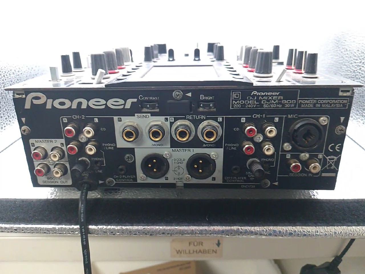 Pioneer DJM-909 DJ Audiomixer 2-Kanal | Zustand: Sehr Gut – Bild 3