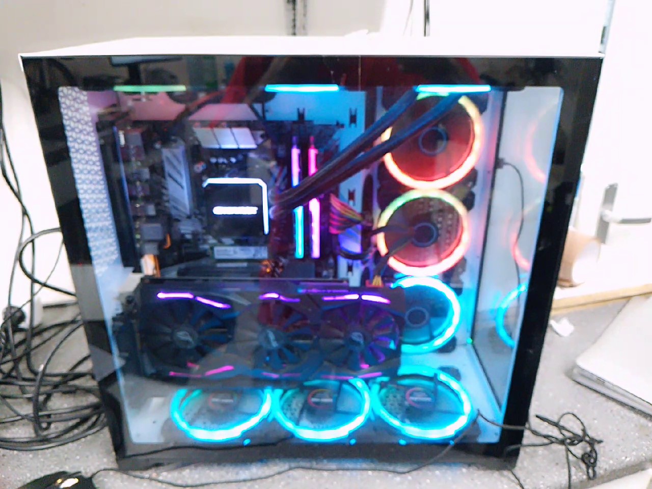 Gaming PC intel core i5-9600k | intel core i5-9600k | 16gb ram | 2tb hdd | 256gb ssd | geforce gtx 1060 Tower – Bild 2