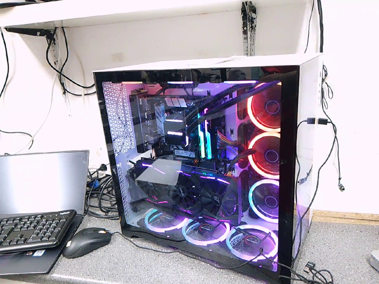 Gaming PC intel core i5-9600k | intel core i5-9600k | 16gb ram | 2tb hdd | 256gb ssd | geforce gtx 1060 Tower – Bild 3