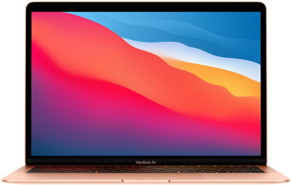 Macbook Air (m1, 2020) DE, Rose-Gold | 8Gb Ram | 256Gb SSD | ohne Ladegerät | Zyklen 118 | Plastik teil Sprung (Sieh Foto) | Zustand: Gut