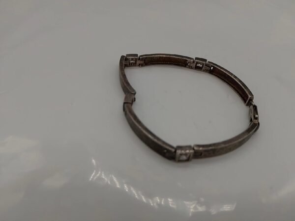 Armband Mit Steine Silber 14,4 G | Zustand: Sehr Gut – Bild 2