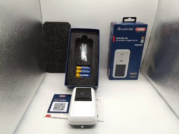 Abus Hometec Pro Cfs3100w | mit Originalverpackung | Bluetooth - Fingerscanner | Zustand: Wie Neu