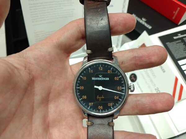 Meistersinger 16/50 Uhr | Mit Zertifikat mit Originalverpackung | Zustand: Gut