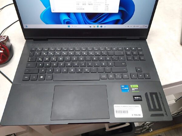 Hp Omen 16-wf0455ng 165HZ I5-13500hx  | I5-13500hx 16 | 512Gb  | Gtx4060 mit rechnung von 01.12.2023 mit mit Ladegerät | Zustand: Sehr Gut – Bild 3