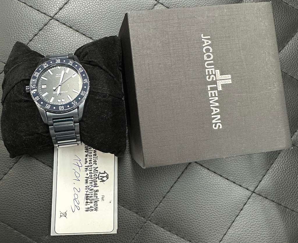 Jacques Lemans Keramikuhr »liverpool, | mit Originalverpackung | Zustand: Sehr Gut