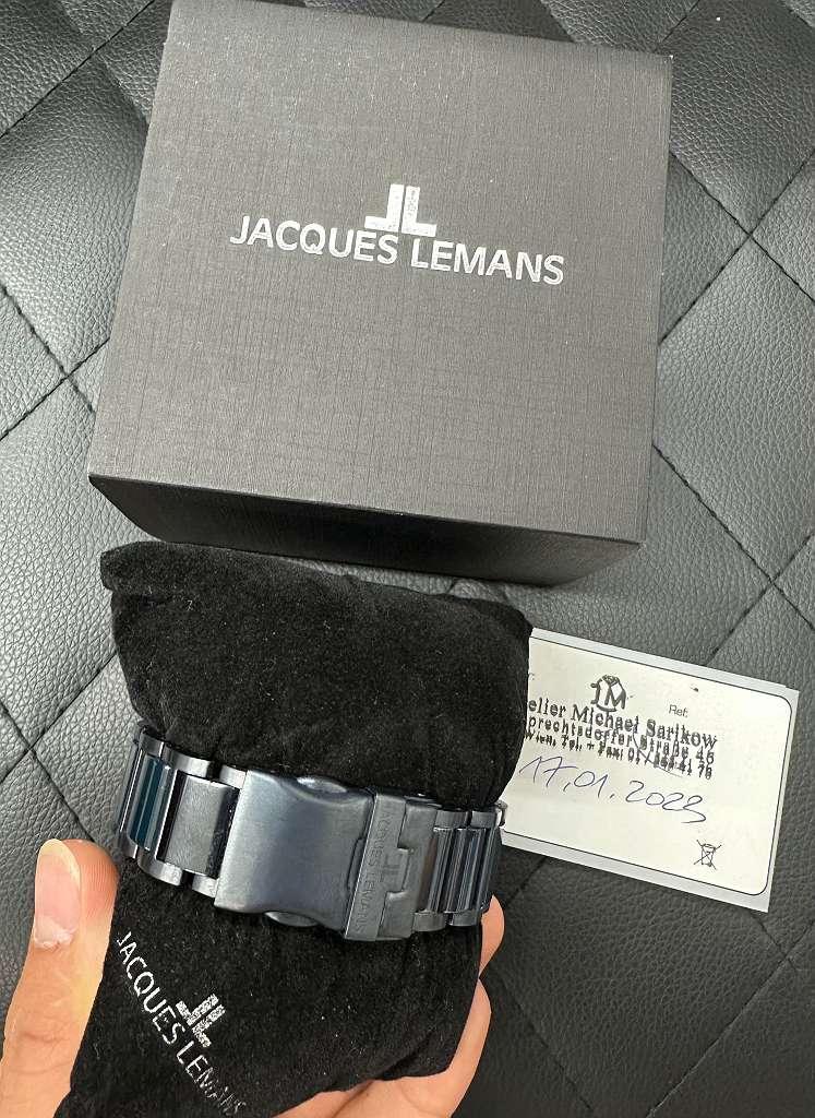 Jacques Lemans Keramikuhr »liverpool, | mit Originalverpackung | Zustand: Sehr Gut – Bild 3