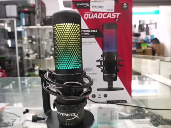 HP HyperX QuadCast S | mit Originalverpackung  | Zustand: Sehr Gut
