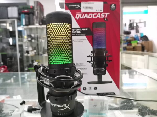 HP HyperX QuadCast S | mit Originalverpackung  | Zustand: Sehr Gut – Bild 2