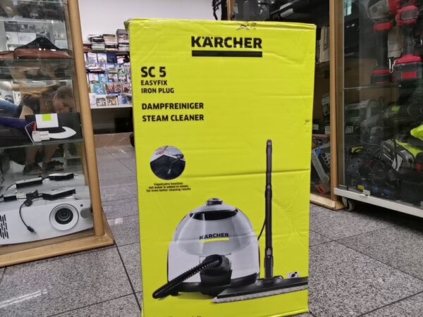 Kärcher Sc5 Easyfix Premium Iron Plug Dampfreiniger | mit Originalverpackung  | Zustand: Wie Neu