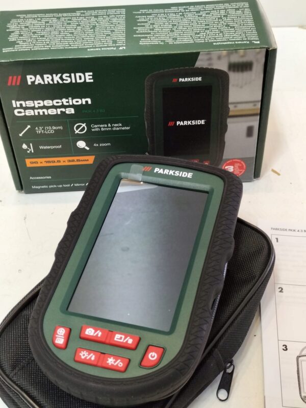 Parkside Kamera Inspekcyjna Pkik 4.3 B3 | mit Originalverpackung | Zustand: Neu | Farbe: weiss