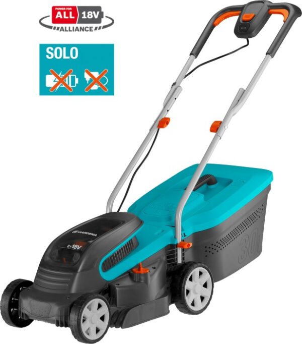 Gardena Powermax 32/36v P4a Akku-rasenmäher | mit Originalverpackung Solo Ohne Akku Ohne Ladegerät  | Zustand: Neu