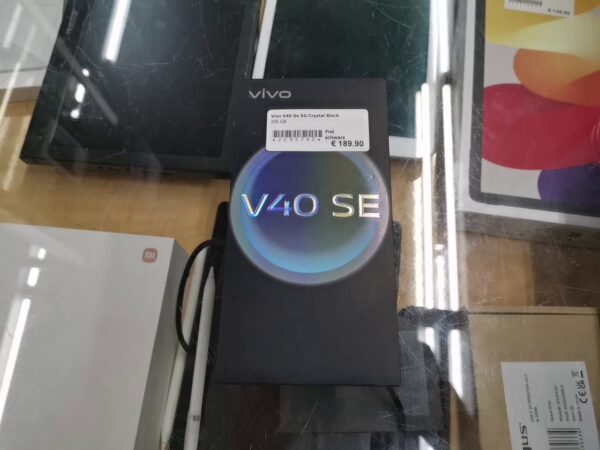 Vivo V40 Se 5G Crystal Black  | 256 GB | SimLock: Frei | Zustand: Wie Neu | Farbe: schwarz – Bild 2