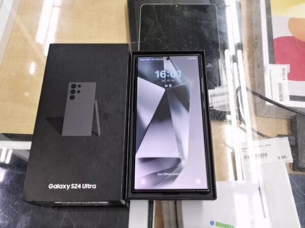 Samsung Galaxy S24 Ultra 256GB | mit Originalverpackung | SimLock: Frei | Zustand: Wie Neu | Farbe: schwarz – Bild 3