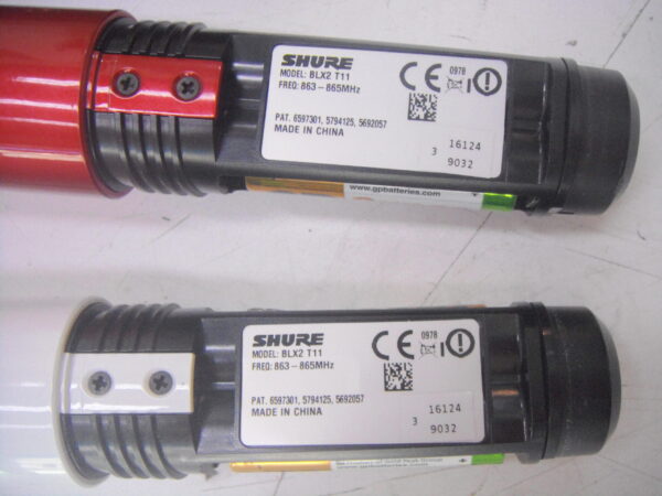 Shure BLX88 T11 + 2xMicrofone | Koffer Alu | Zustand: Sehr Gut – Bild 3
