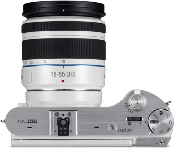 Samsung Nx300 Weiß Mit Objektiv Nx 18-55mm | Zustand: Sehr Gut – Bild 2