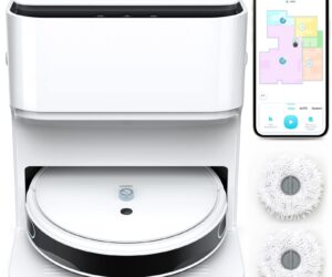 Yeedi DVX46 2-in-1 Saug- und Wischroboter |  Saug- und Wischroboter | mit automatischer Waschstation | Lufttrocknung | visuelle Navigation | Raumkarte | Teppicherkennung | Druckbeaufschlagte Wischfunktion | Zustand: Gut