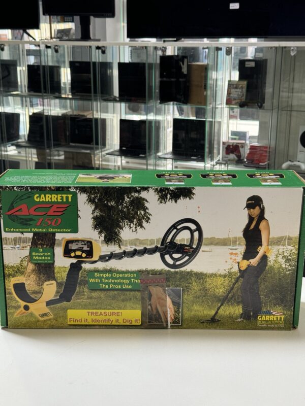 Garrett Ace 150 Metalldetektor | Mit Verpackung  |  Originale Rechnung | Zustand: Gut