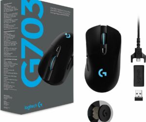 Logitech G703 Ligthspeed kabellose Gaming-Maus | mit Originalverpackung | Zustand: Neu