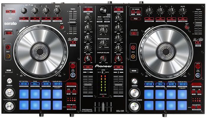 Pioneer DDJ-SR Serato Professional 2-Kanal Doppeldeck FX DJ Controller | Zustand: Gut