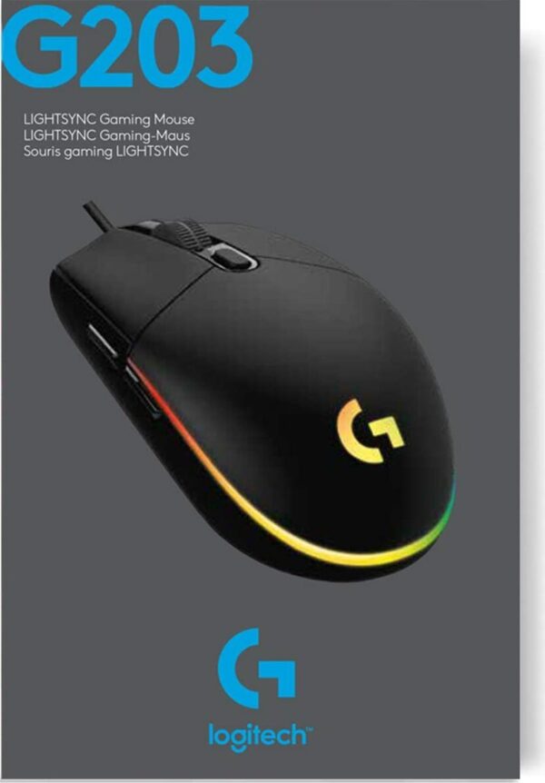 Logitech G203 Gaming Maus | Zustand: Neu
