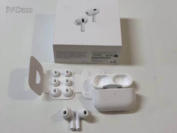 Apple Airpods Pro 2. Generation (usb-c) | mit Originalverpackung  |  Rechnung von Drei  | Zustand: Wie Neu – Bild 4