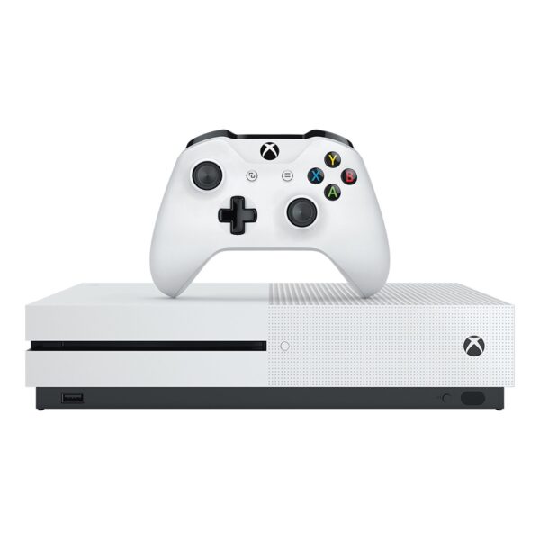 XBox One S 1TB | Mit Verpackung  |  HDMI  |  Strom Kabel  |  1 Controller  | Zustand: Gut | Farbe: weiss – Bild 2